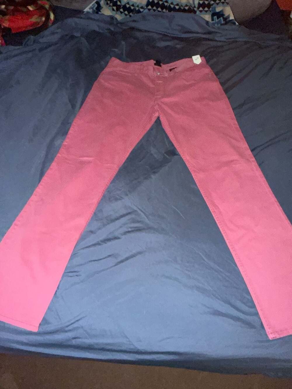 H&M Slim Fit Pink Chino Pants Size 34x32